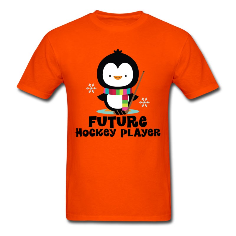 Men's Future Hockey Player (penguin) T-Shirt