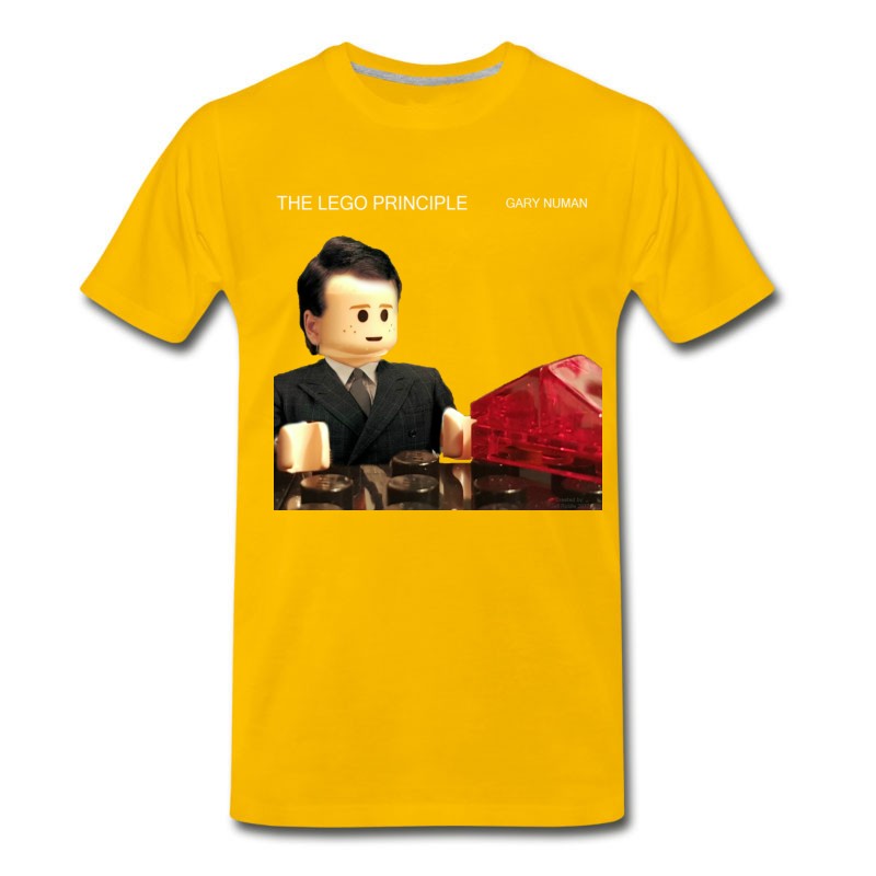 Men's Gary Numan The Lego Principle T-Shirt