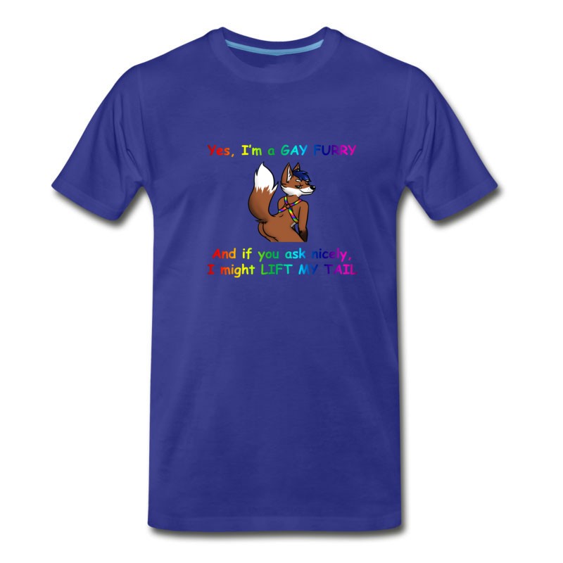 Men's Gay Furry T Shirt T-Shirt