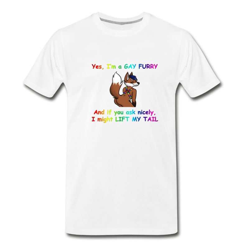 Men's Gay Furry T Shirt T-Shirt