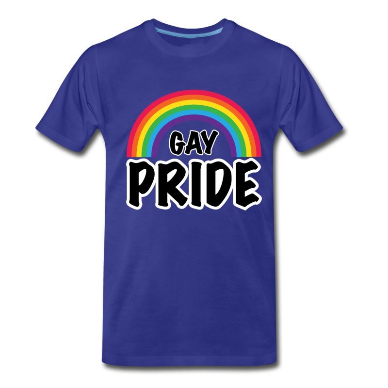 Men's Gay Pride LGBT Rainbow T-Shirt