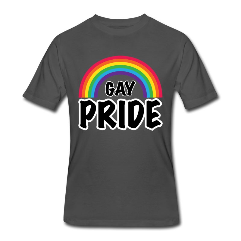 Men's Gay Pride LGBT Rainbow T-Shirt