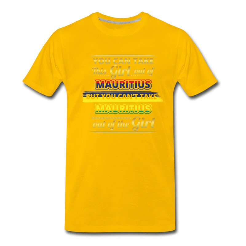 Men's Geschenk Aus Liebe Herkunft Girl MAURITIUS T-Shirt