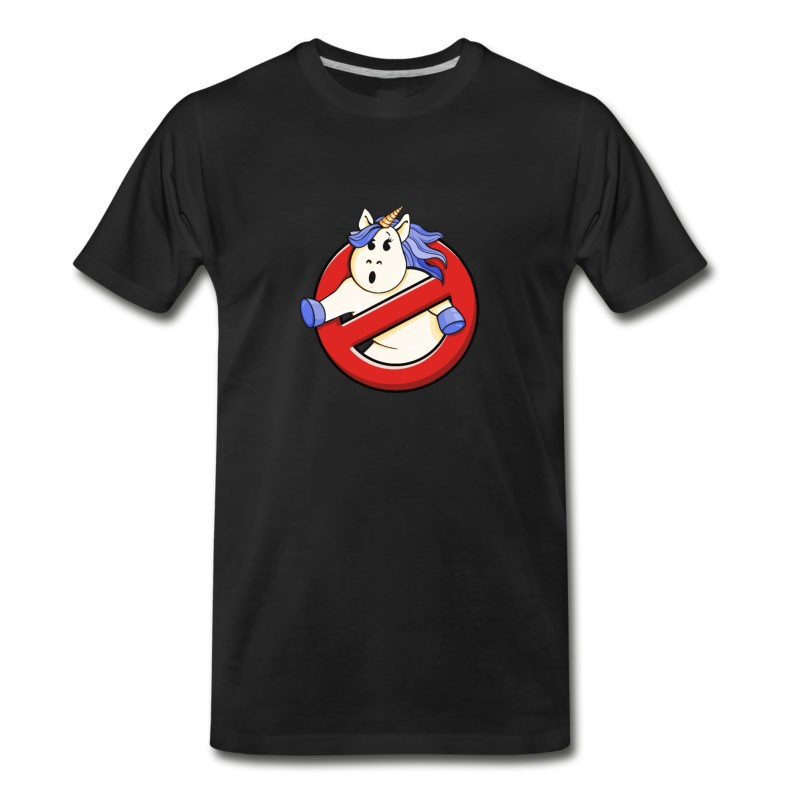 Men's Ghostbusters Unicorn Drawing T-Shirt