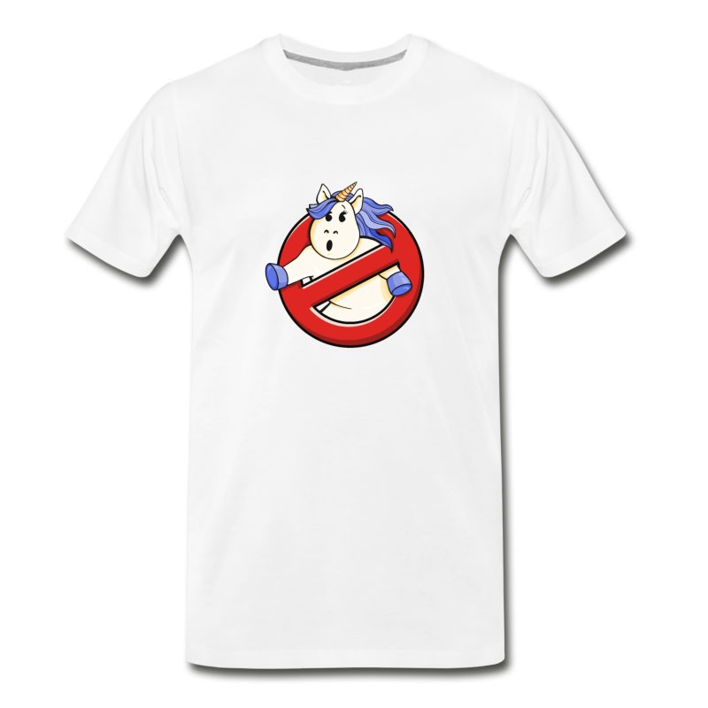 Men's Ghostbusters Unicorn Drawing T-Shirt