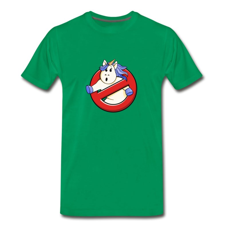 Men's Ghostbusters Unicorn Drawing T-Shirt