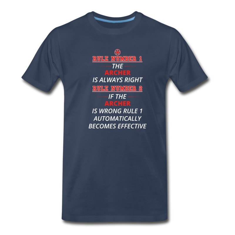 Men's Gift Rule 1 Always Right ARCHER T-Shirt