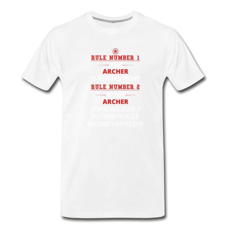 Men's Gift Rule 1 Always Right ARCHER T-Shirt