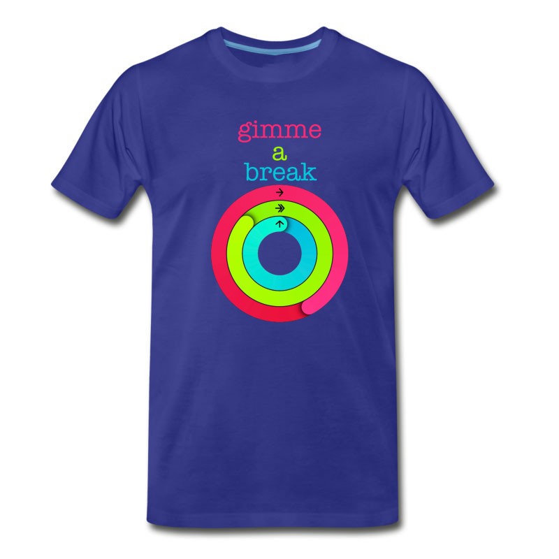 Men's "gimme A Break" Activity Ring Shirt T-Shirt