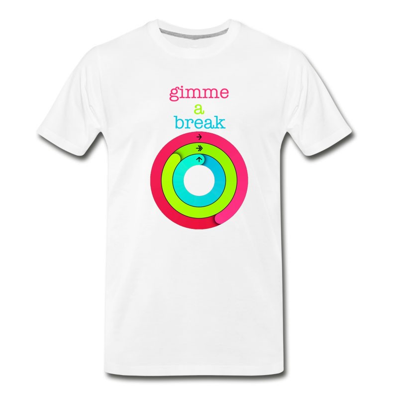 Men's "gimme A Break" Activity Ring Shirt T-Shirt