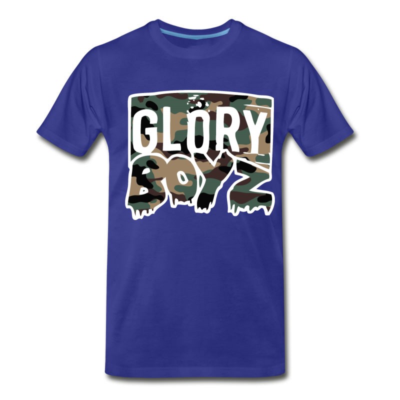 Men's Glory Boyz Camo Logo By Delao® T-Shirts T-Shirt