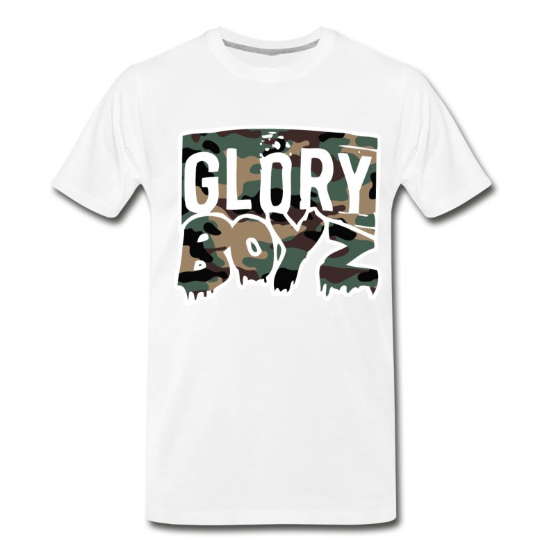 Men's Glory Boyz Camo Logo By Delao® T-Shirts T-Shirt