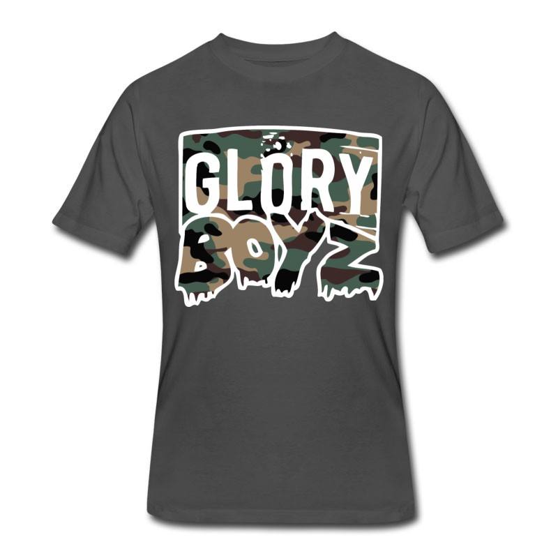 Men's Glory Boyz Camo Logo By Delao® T-Shirts T-Shirt