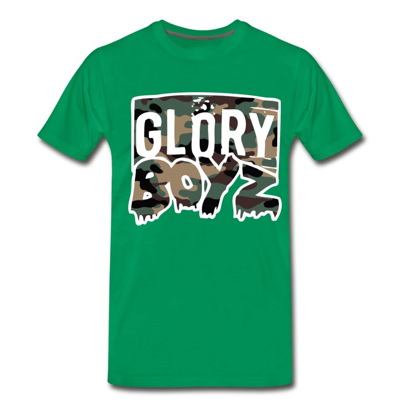 Men's Glory Boyz Camo Logo By Delao® T-Shirts T-Shirt