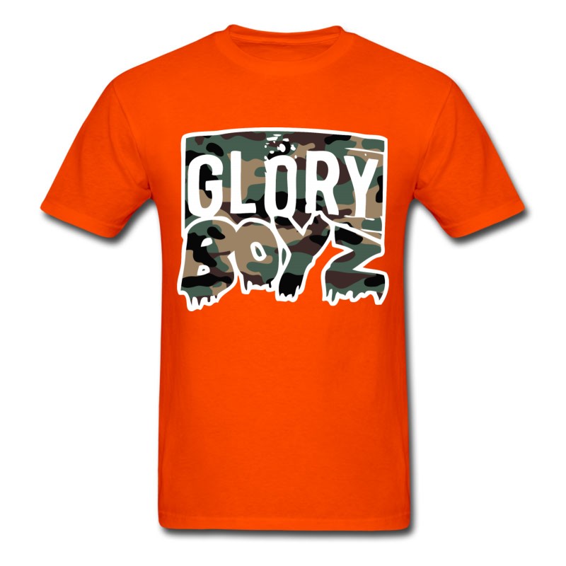 Men's Glory Boyz Camo Logo By Delao® T-Shirts T-Shirt