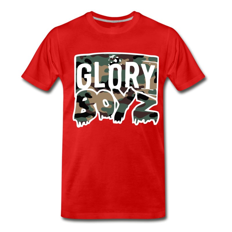 Men's Glory Boyz Camo Logo By Delao® T-Shirts T-Shirt