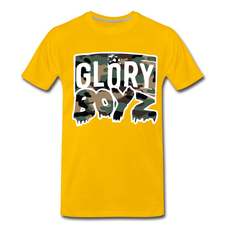 Men's Glory Boyz Camo Logo By Delao® T-Shirts T-Shirt