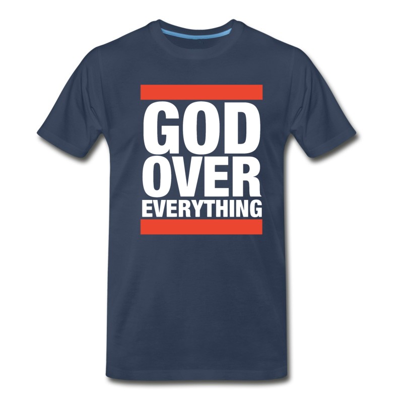 Men's God Over Everything Father T Shirts T-Shirt