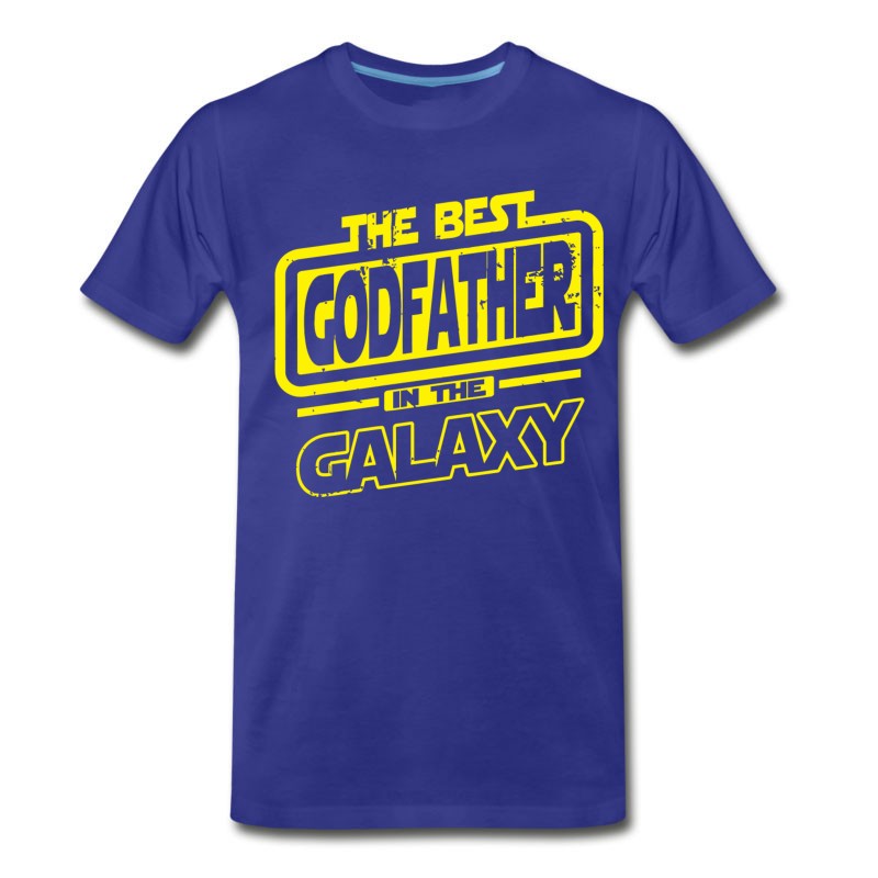 Men's Godfather - The Best Godfather In The Galaxy T-Shirt