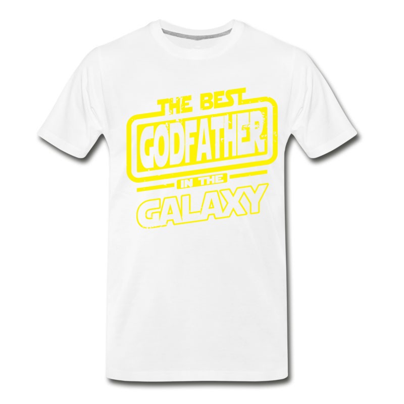 Men's Godfather - The Best Godfather In The Galaxy T-Shirt