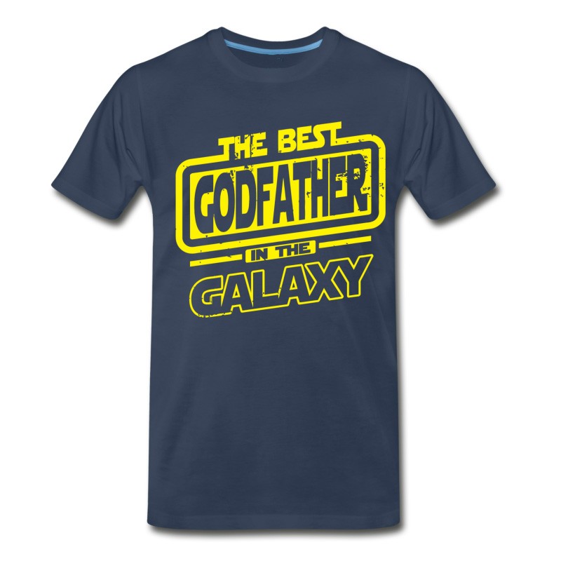 Men's Godfather - The Best Godfather In The Galaxy T-Shirt