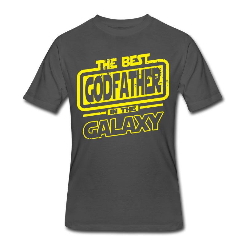 Men's Godfather - The Best Godfather In The Galaxy T-Shirt