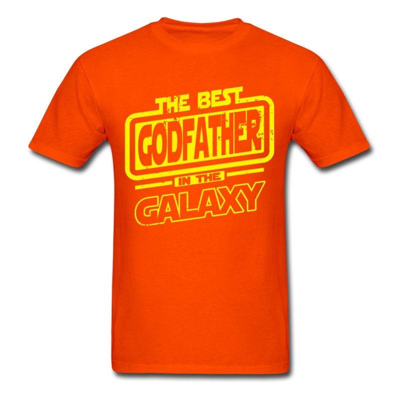 Men's Godfather - The Best Godfather In The Galaxy T-Shirt