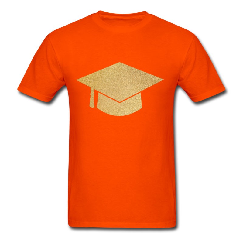 Men's Graduation Cap T-Shirt