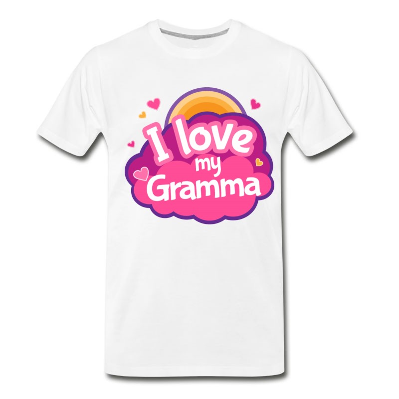 Men's Gramma Grandma Gift Cute T-Shirt