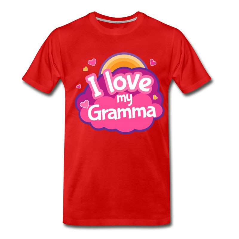 Men's Gramma Grandma Gift Cute T-Shirt