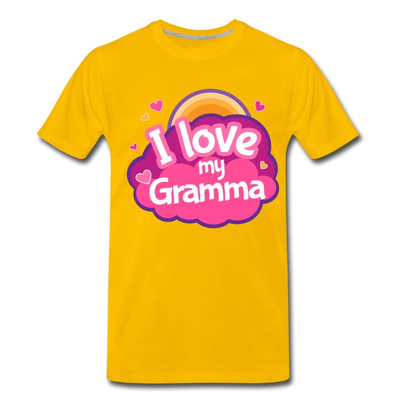 Men's Gramma Grandma Gift Cute T-Shirt