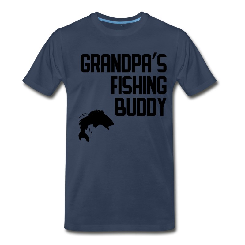 Men's Grandpa's Fishing Buddy T-Shirt