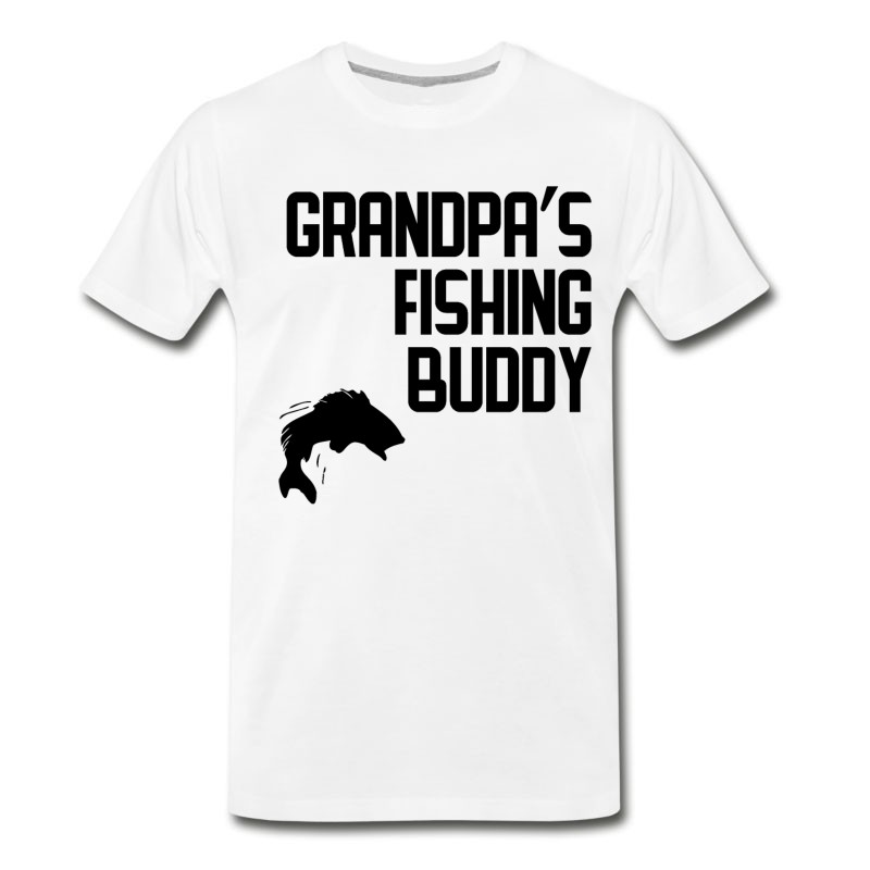 Men's Grandpa's Fishing Buddy T-Shirt