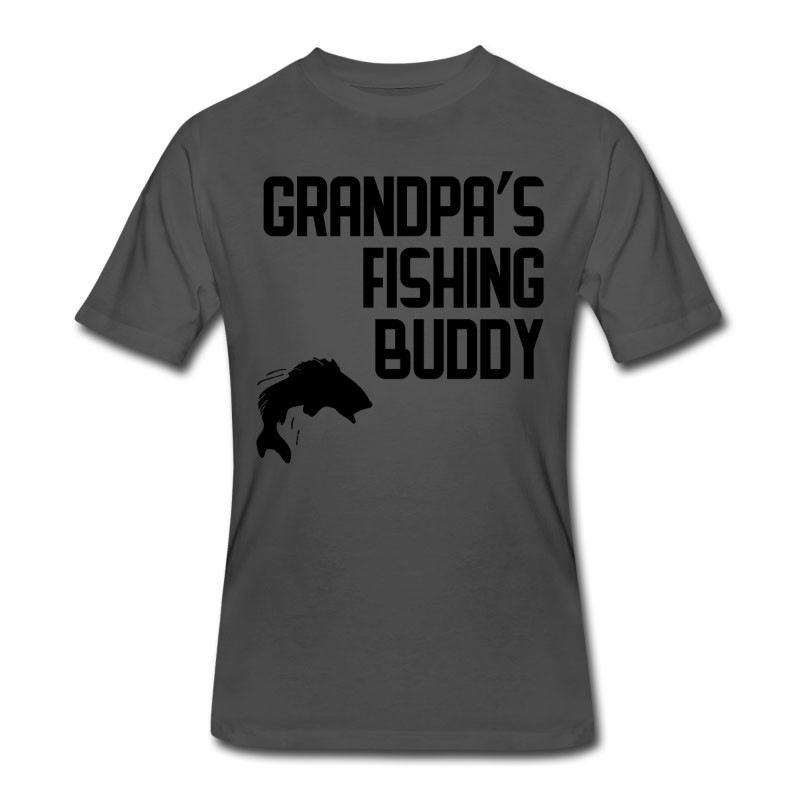 Men's Grandpa's Fishing Buddy T-Shirt