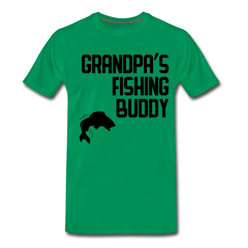 Men's Grandpa's Fishing Buddy T-Shirt