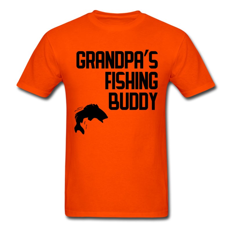 Men's Grandpa's Fishing Buddy T-Shirt