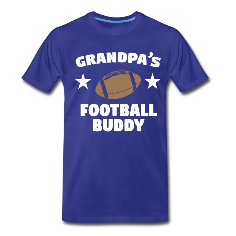 Men's Grandpa's Football Buddy T-Shirt