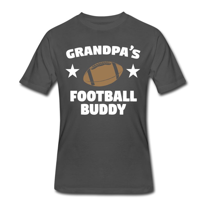 Men's Grandpa's Football Buddy T-Shirt