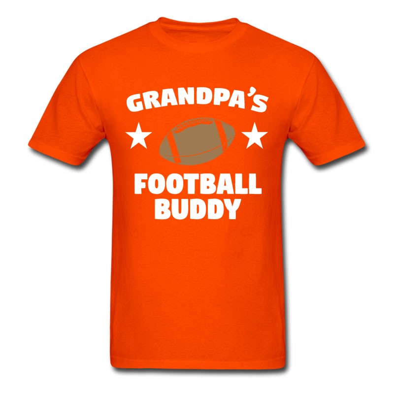 Men's Grandpa's Football Buddy T-Shirt