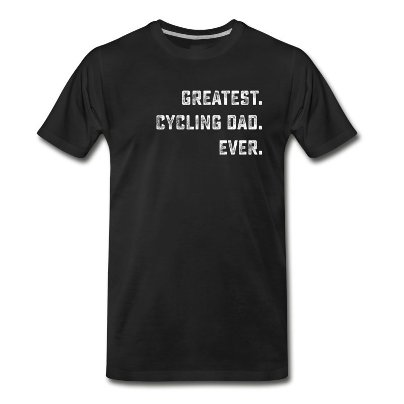 Men's Greatest CYCLING DAD Ever Funny Shirts Gifts T-Shirt