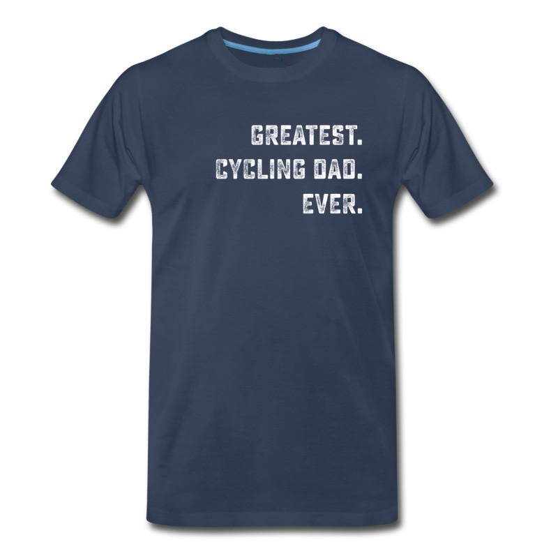 Men's Greatest CYCLING DAD Ever Funny Shirts Gifts T-Shirt