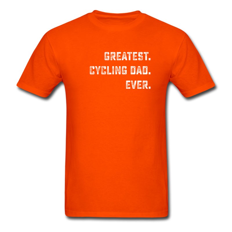 Men's Greatest CYCLING DAD Ever Funny Shirts Gifts T-Shirt