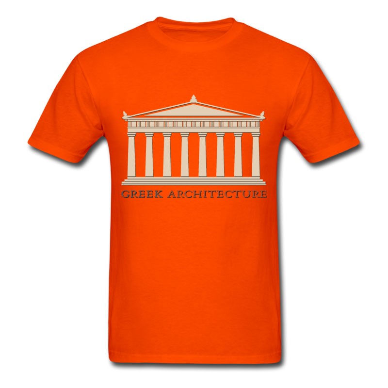 Men's Greek Architecture T-Shirt