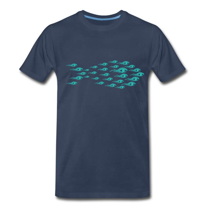 Men's Group Of Fishes T-Shirt