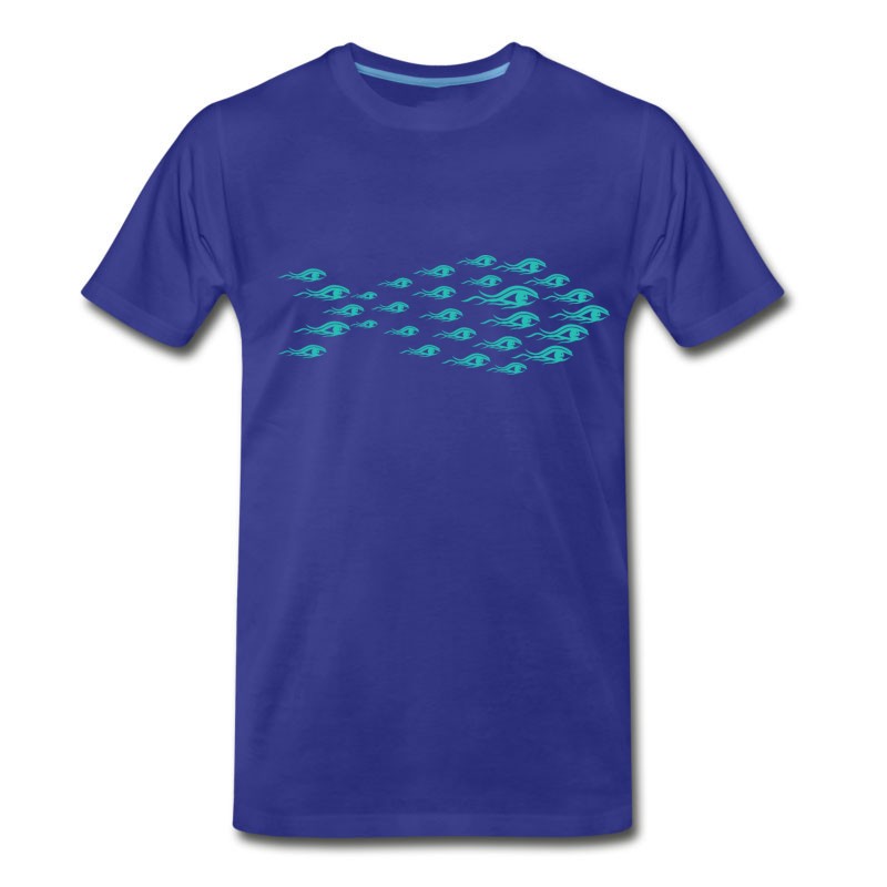 Men's Group Of Fishes T-Shirt