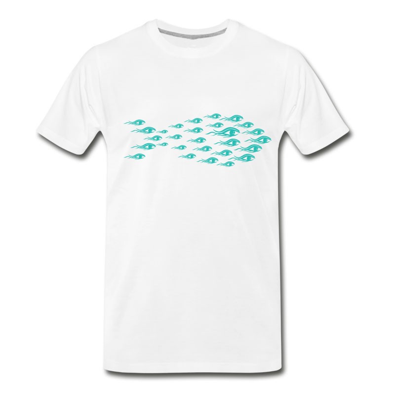 Men's Group Of Fishes T-Shirt