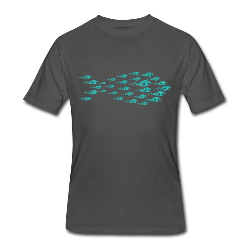 Men's Group Of Fishes T-Shirt