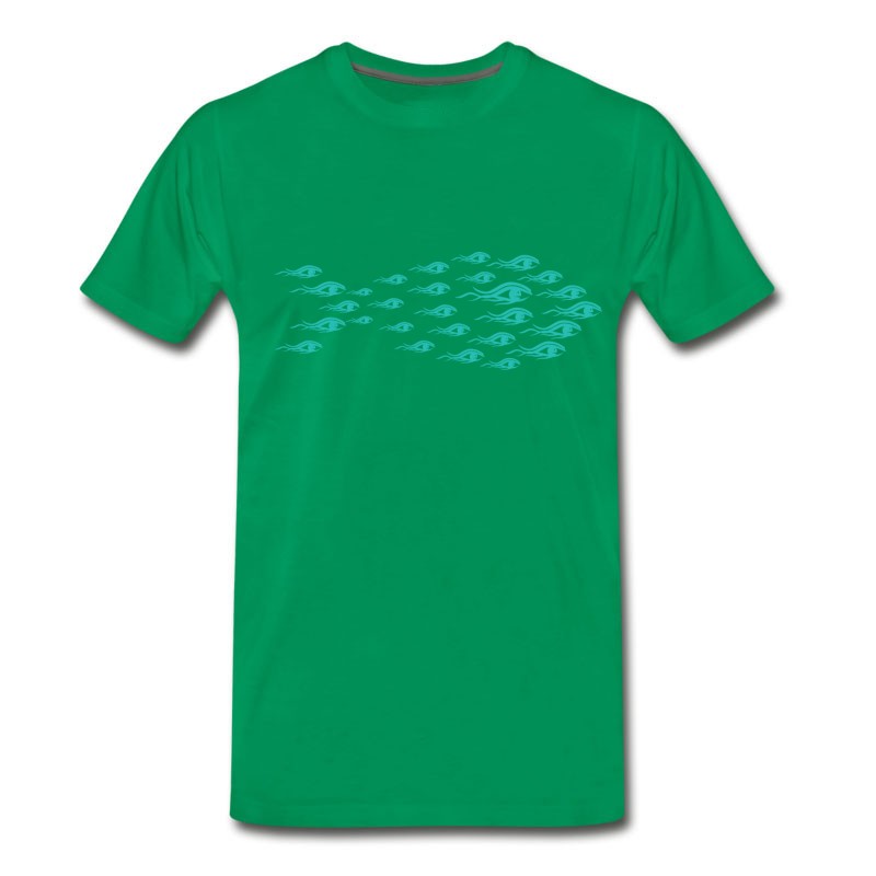 Men's Group Of Fishes T-Shirt