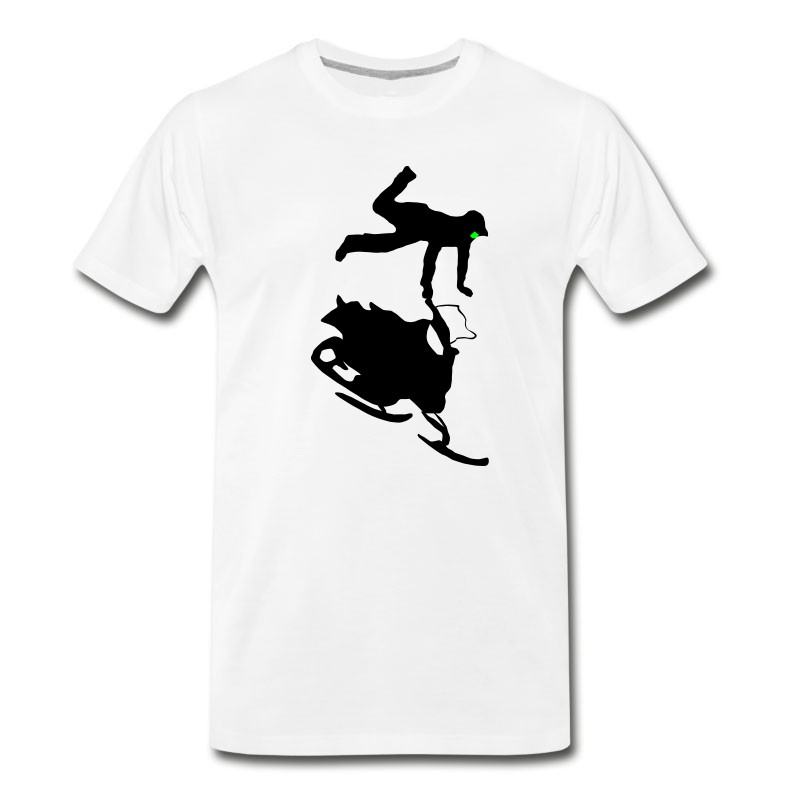 Men's Guz And Snowmobile T-Shirt