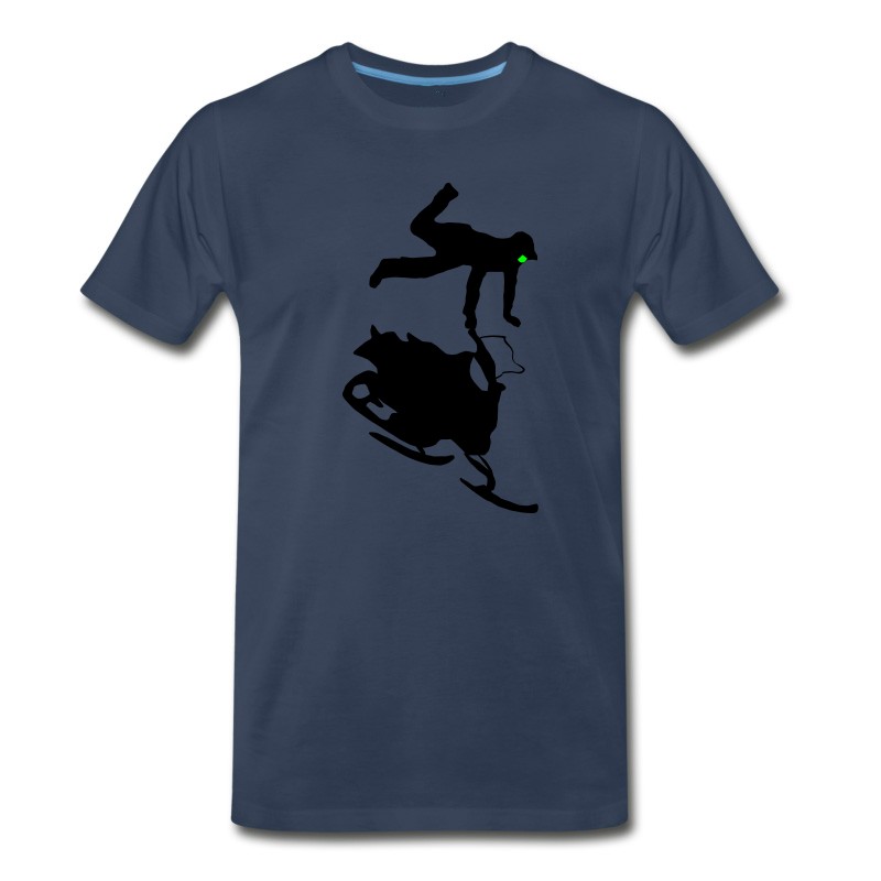 Men's Guz And Snowmobile T-Shirt